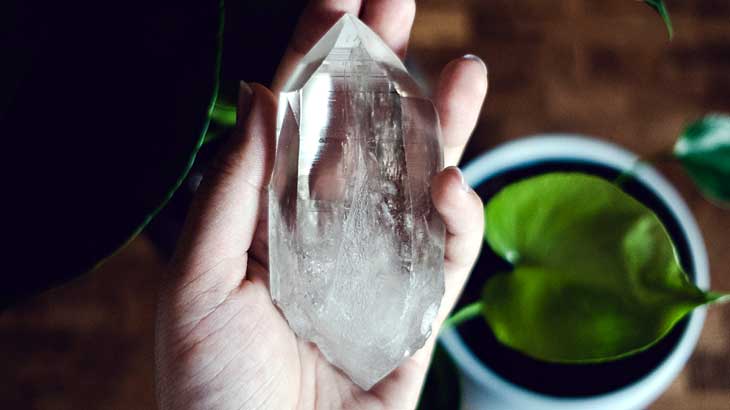 April birthstone crystal photo